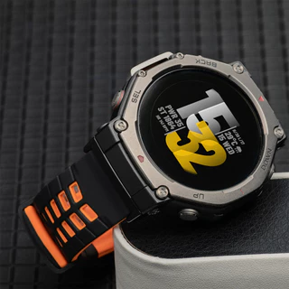 สายรัดซิลิโคนกีฬาระบายอากาศ 2 สี สําหรับ Amazfit T-Rex Pro/T-Rex 3/T-Rex 2/Ultra Band