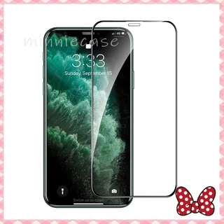 🔥ฟิล์มกระจก เต็มจอ กันน้ำกันน้ำมัน 9D for iPhone 16 11 12 13 14 15 Pro Max 12Mini XS XR 6 7 8Plus SE Screen Protector