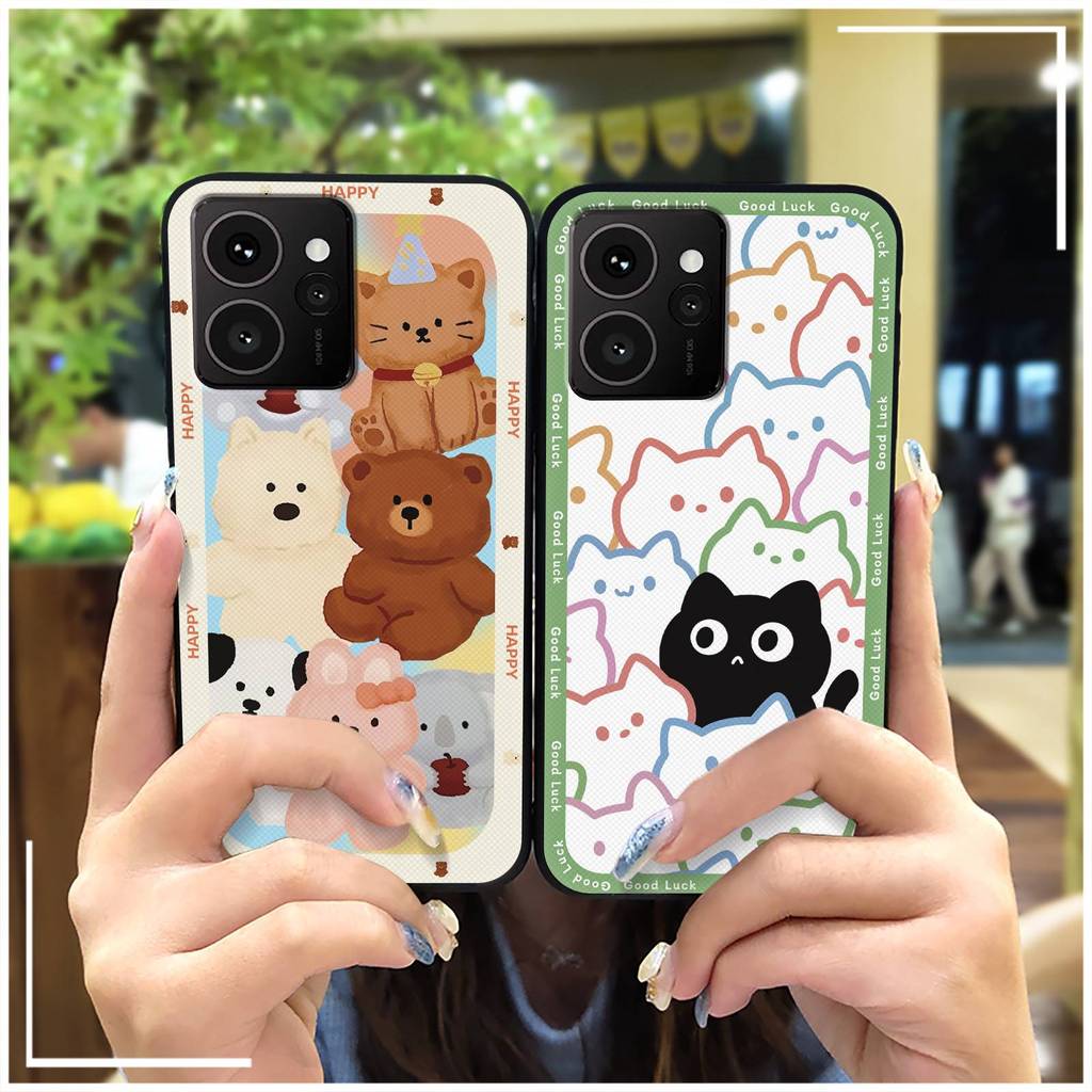 กันกระแทก Soft Case เคสโทรศัพท์สําหรับ Nokia HMD Skyline กันน้ํา Graffiti ออกแบบแฟชั่น TPU น่ารักป้อ