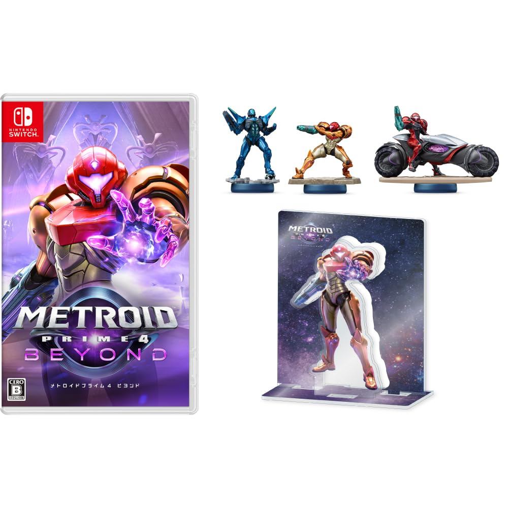 Metroid Prime 4 Beyond - Switch + amiibo Samus, Cyrax, Samus & Viola [Metroid Prime 4] (Metroid Seri