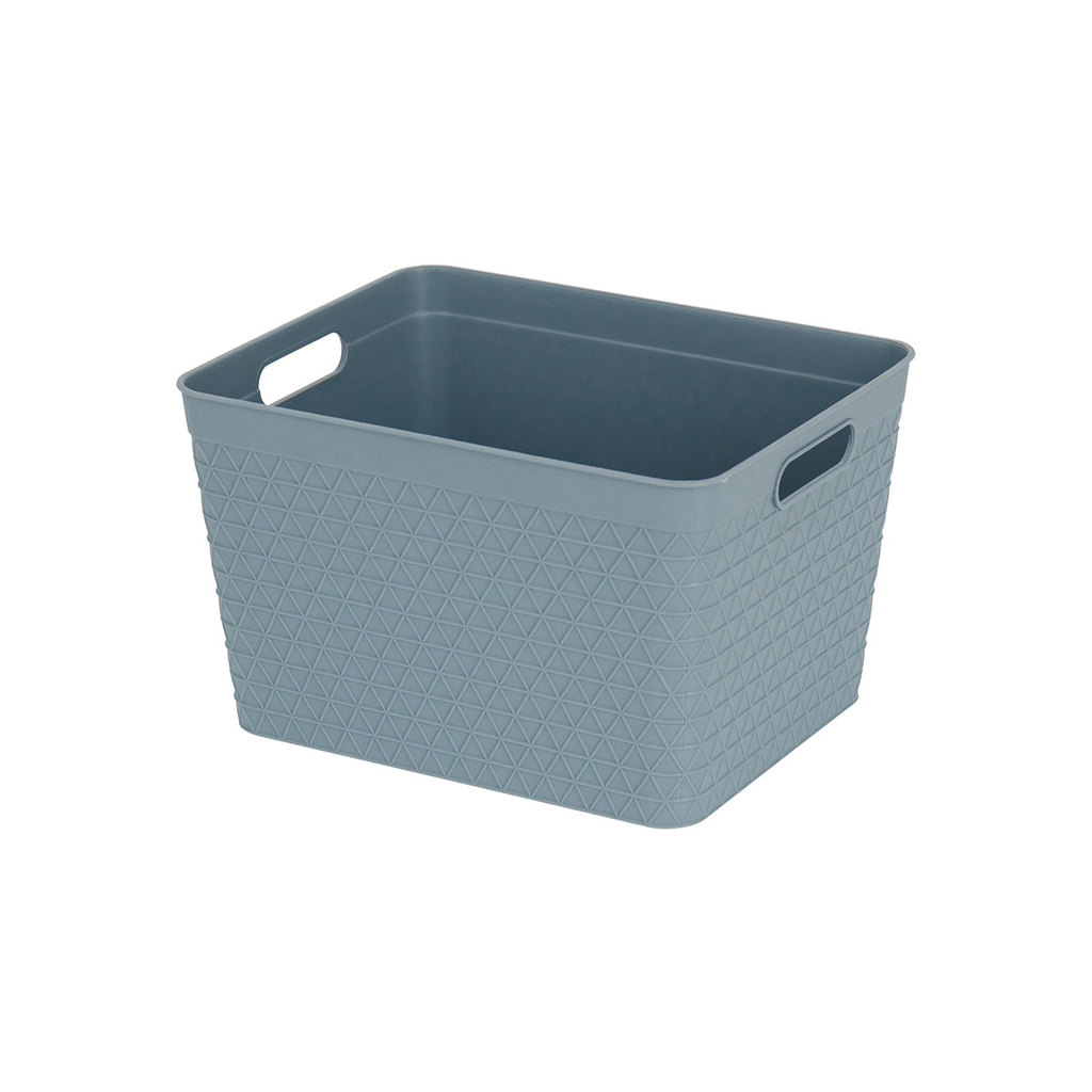 กล่องจัดเก็บอเนกประสงค์ Waffle KASSA HOME รุ่น TG54160-L สีเทา
