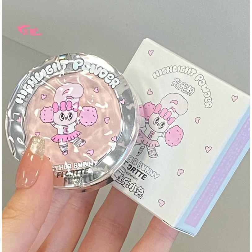 FLORTTE Highlight Powder - Monochrome Natural Brightening สําหรับสีผิว