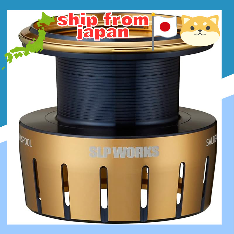 Daiwa Slp Works 23 Saltiga Spool - Blue & Gold Variants