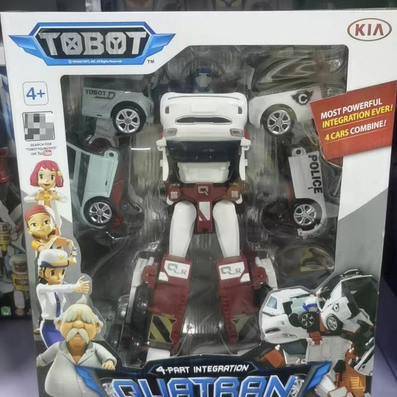 【พร้อมส่ง】tobot v x z y galaxy detectives Transformers Long CDWR Quartettan301017ของเล่นเด็กใหม่เอี่