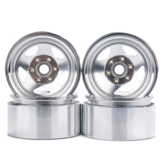 PYFORE 1.9In ปีนเขาล้อ Hub 4PCS ยาง 56X30 มม.12 มม.ขั้วต่อหกเหลี่ยมสําหรับ 1/10 1/8 RC รุ่นรถ Crawler อุปกรณ์เสริม
