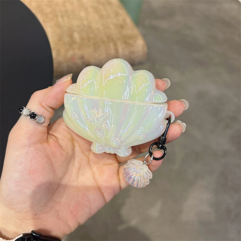 เคสเชลล์สําหรับ AirPods4/4ANC/1/2//3/Pro/Pro2/Pro3 เคสซิลิโคนอ่อนนุ่ม ราคา ถูกที่สุด ดีลบีเคเค แกลเลอรีภาพที่ 9