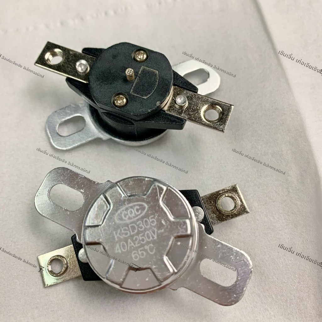 อุปกรณ์เสริมควบคุมอุณหภูมิปลอดภัยสำหรับเฉพาะหม้ออุ่นไฟฟ้า! สวิตช์ควบคุมอุณหภูมิแบบกระโดด KSD305S/KSD