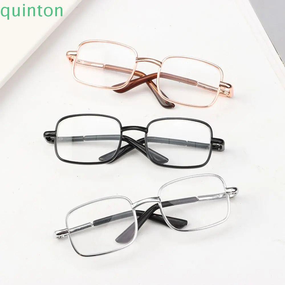 QUINTON Preppy Cotton Doll Glasses, Silver 8.5 CM Idol Plush Doll Glasses, Pet Glasses Cute Cartoon 