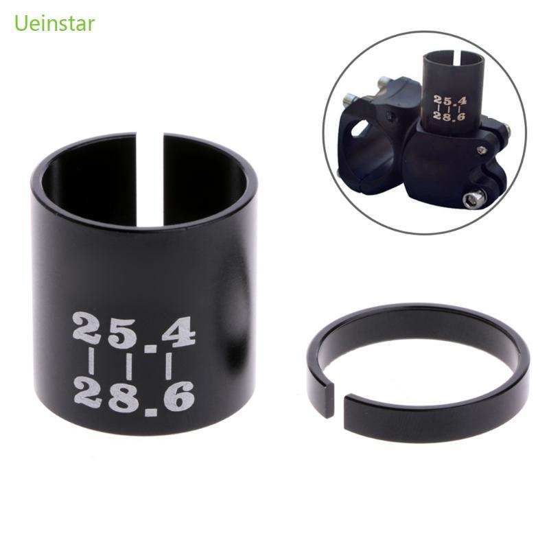 Uein อลูมิเนียมจักรยานที่นั่งโพสต์อะแดปเตอร์จักรยาน Ahead Stem Reductions การแปลงวงกลมตัวแปรจักรยาน 