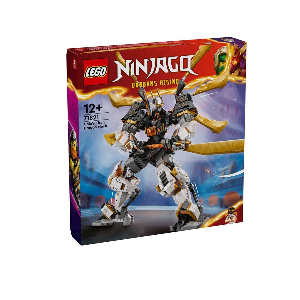LEGO LEGO Phantom Ninja Series 71821 Kous Titan Dragon Mecha ชายหญิงเย็บของเล่นของขวัญ