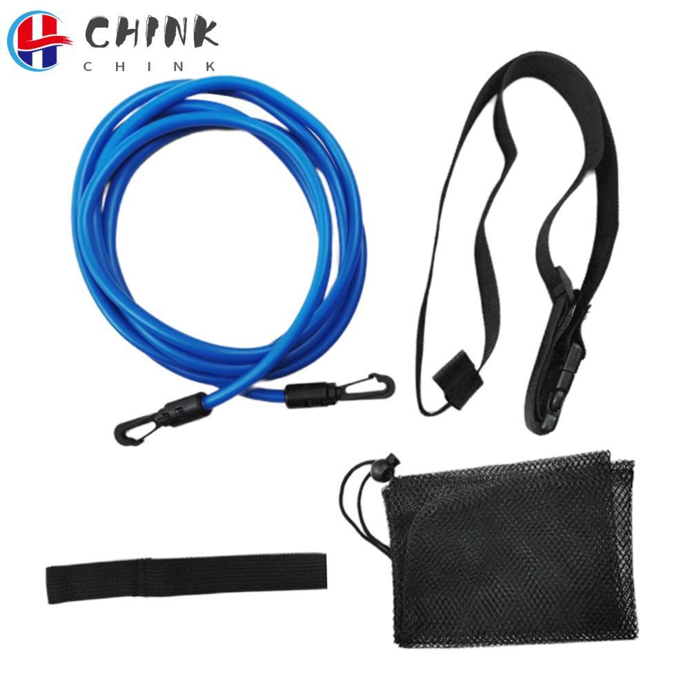 CHINK Swim Bungee Cords, Bungee Cord Resistance Training Swim Training Belt, Training Equipment tati