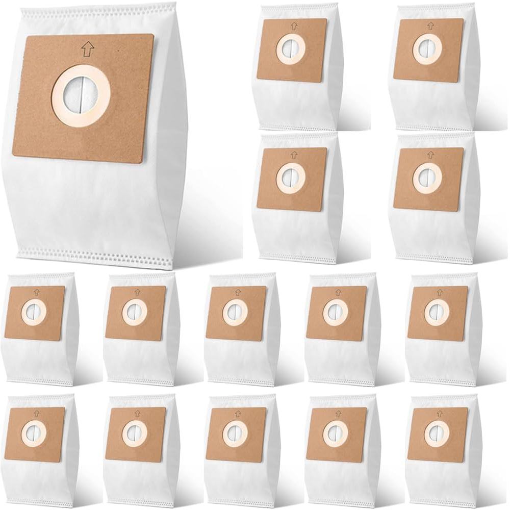 เปลี่ยนแผ่นกรอง HEPA 15 แพ็คสําหรับถุงสูญญากาศ Atrix AHLR-2 เข้ากันได้กับเครื่องดูดฝุ่น Atrix AHSC-1