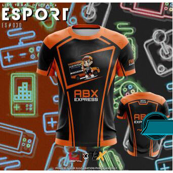 เสื้อยืด Abx Express Sublimation / Baju Abx Express / Limited Edition