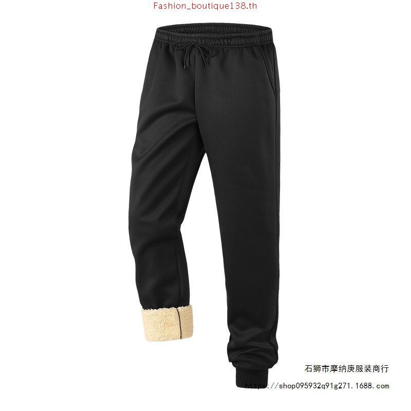 SEOULSHIRTS กางเกงลองจอนกันหนาวผู้ชาย บุขนด้านใน ใส่ในอุณหภูมิ 0 ถึง -15 องศา ฮีทเทค กางเกง 1 ตัว P0