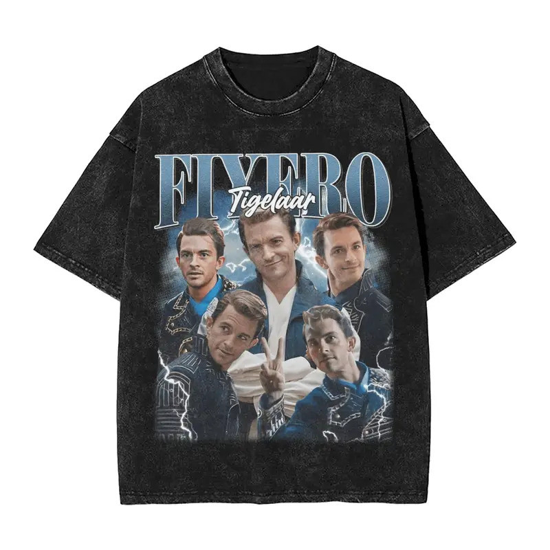 เสื้อยืดแขนสั้น Unisex Jonathan Bailey ลาย Prince Fiyero สำหรับทุกไซซ์ ทำจากผ้าฝ้ายคุณภาพ