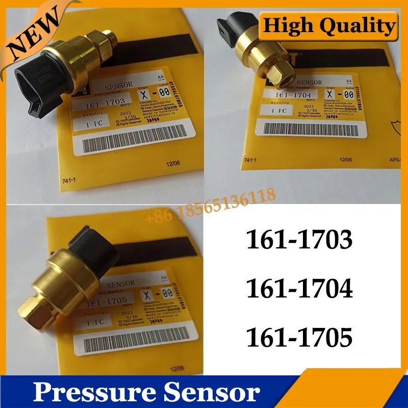 เซ็นเซอร์วัดแรงดันน้ำมันคุณภาพสูง 161-1703 161-1704 161-1705 สำหรับ Caterpillar CAT C7 C9 325D 330C 