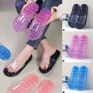 JETTY รองเท้าแตะนวดหนา ส้นเสริมแบบเปิดหน้า เหมาะสำหรับใส่ทั้…