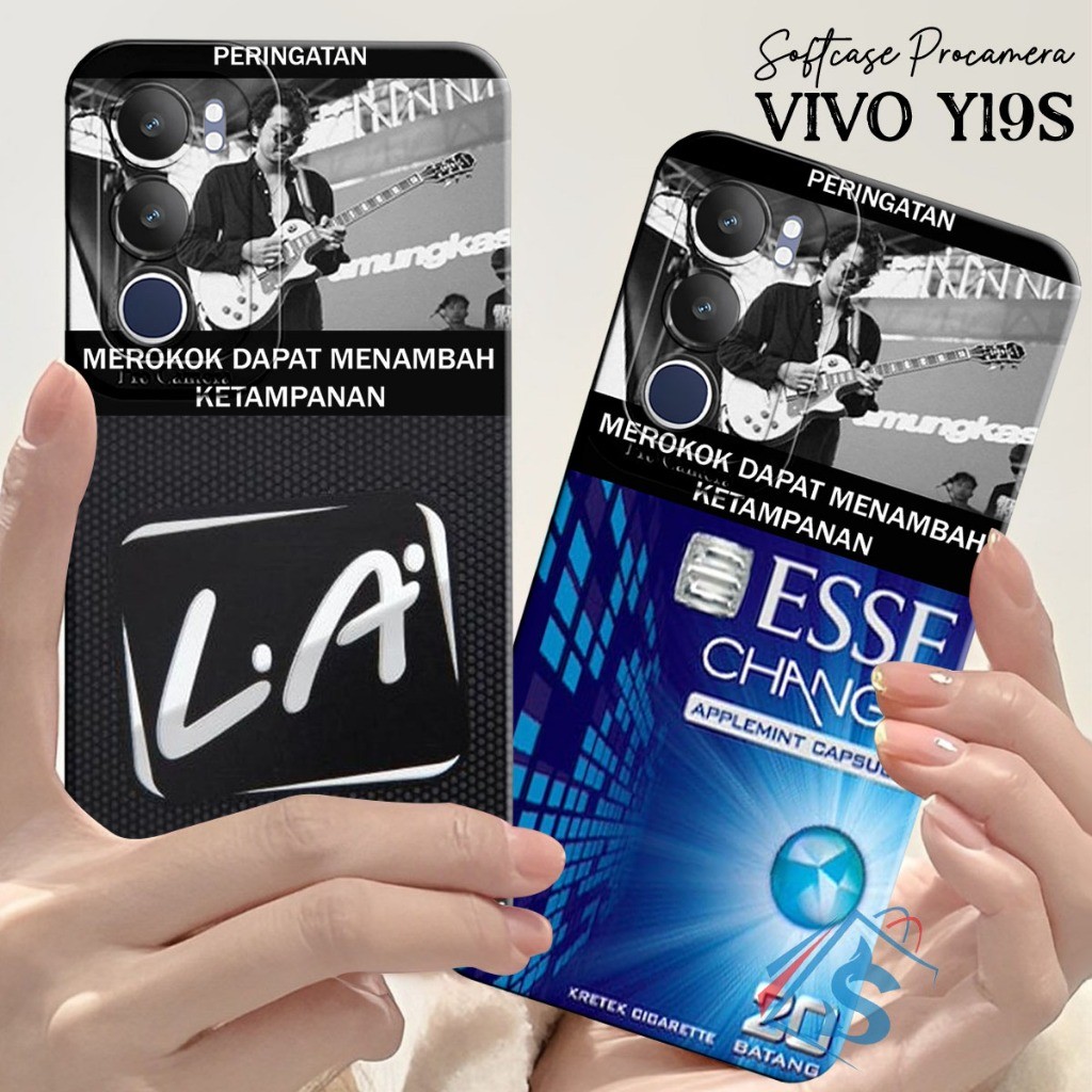 HP [SHARKCASE] Softcase สําหรับ Vivo Y19S 4G 2024 / Y03 / Y03T / Y18 / Y28 / Y17S / Y27S / Y27 4G / 