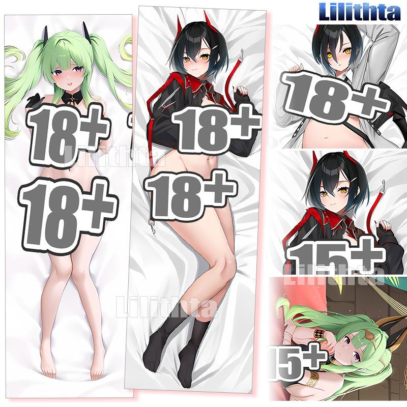 Dakimakura ปลอกหมอน Azur Lane Maggiore Baracca และ Ulrich von Hutten Azure Lane เกมอะนิเมะตัวอักษร B