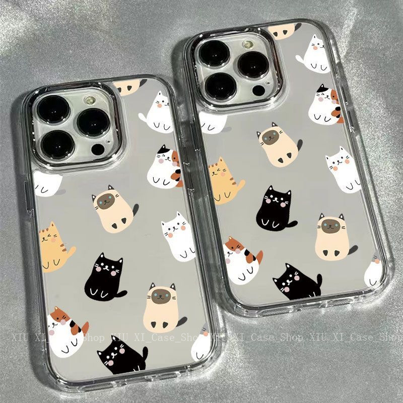 📱เคส Apple รองรับ iPhone เคสไอโฟน 17 16 15 14 13 12 11 PRO MAX PROMAX PLUS 17AIR ไม่เหลือง โปร่งใส-BXLYK36