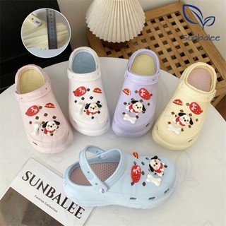 SUNBALEE 🍨 SUN8694 รองเท้าหัวโต สีพาสเทลน่ารัก สำหรับผู้หญิง…