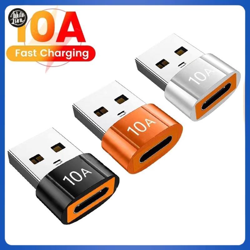 WL| 10A OTG USB 3.0 ถึง Type C อะแดปเตอร์ USB หญิงประเภท C อะแดปเตอร์ชาย OTG USB C สําหรับโทรศัพท์มื