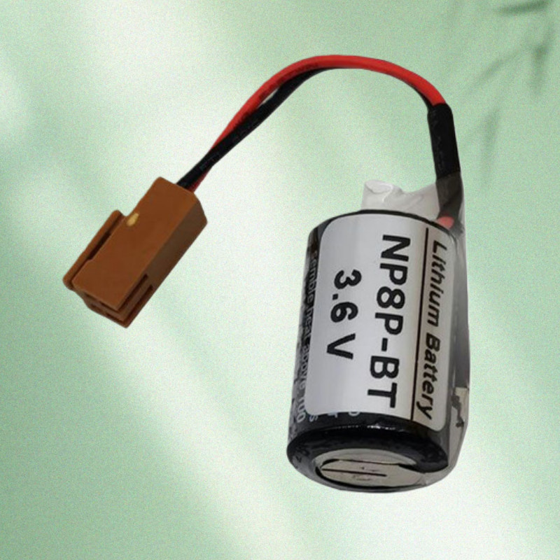 NP8P-BT แบตเตอรี่ Fuji NB controller F70S PLC แบตเตอรี่ลิเธียม 3.6V ER3V พร้อมกระบอกปลั๊กเดิม รับประ