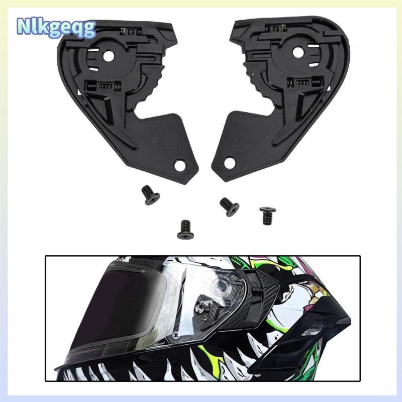 [nlkgeqg] Professional หมวกกันน็อคมอเตอร์ไซด์ Visor แผ่นฐานซ่อมพลาสติกติดทนนานสําหรับ JHM-802 KYTAI-803 AIMIT HELMET หมวกกันน็อค