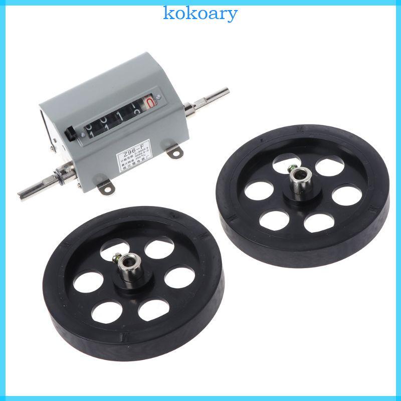 KOK Z96-F 5 หลัก 0-9999 9 ความยาวกลไกเคาน์เตอร์สําหรับบันทึกการทอผ้าฟิล์มพลาสติกหนังง่ายต่อการโอเปร่