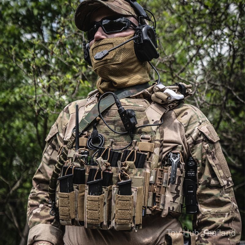 VOTAGOO GBRS LBT V2 เสื้อกั๊กยุทธวิธีน้ําหนักเบา Army Camouflage Quick Release เสื้อกั๊กป้องกันกลางแ