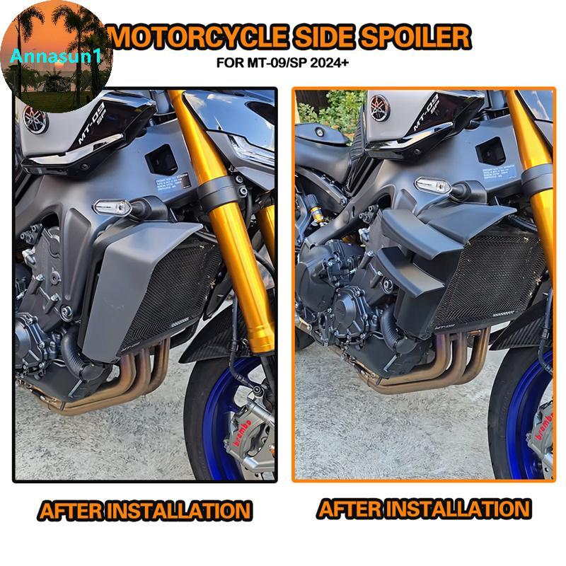 Annasun แฟริ่งด้านข้างมีสไตล์สําหรับ MT09 2024 2025 สปอยเลอร์ปีกรถจักรยานยนต์ Wind Shield Custom Fit ขี่อุปกรณ์เสริม TH ราคา ถูกที่สุด ดีลบีเคเค แกลเลอรีภาพที่ 6