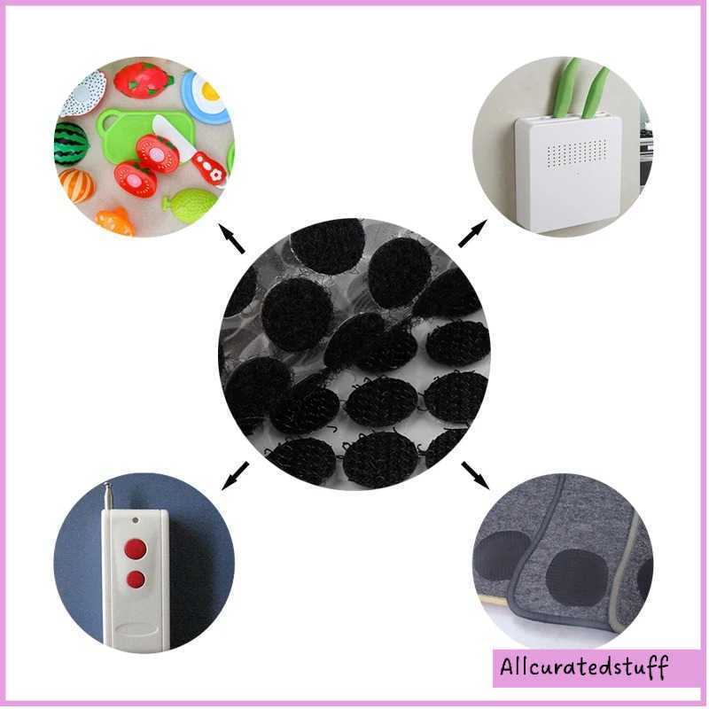 NIKTO Tape Dot Velcro Hook and Loop Sticker 450 คู่ 10 มม
