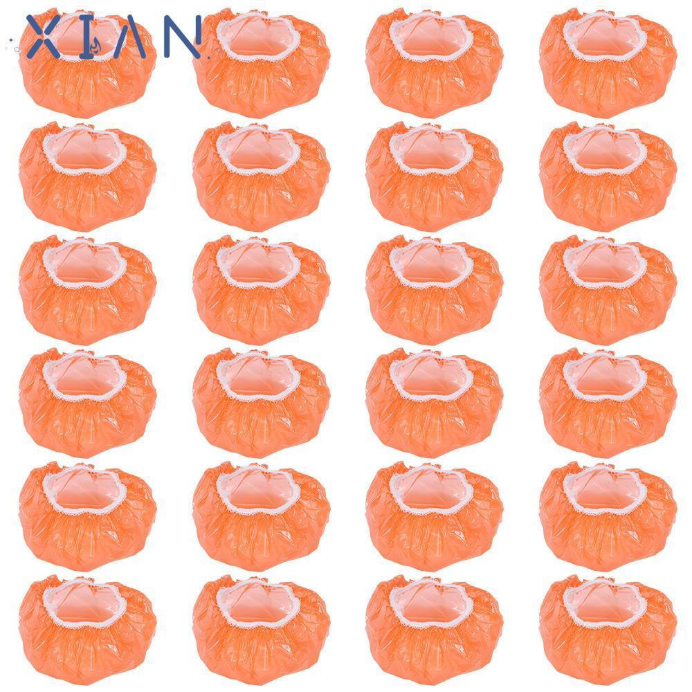 XIANEN Fire Alarm Dust Cover, Thicken Elastic Smoke Detector, หยุดสัญญาณเตือนสีส้มพลาสติกสี Cover Ho
