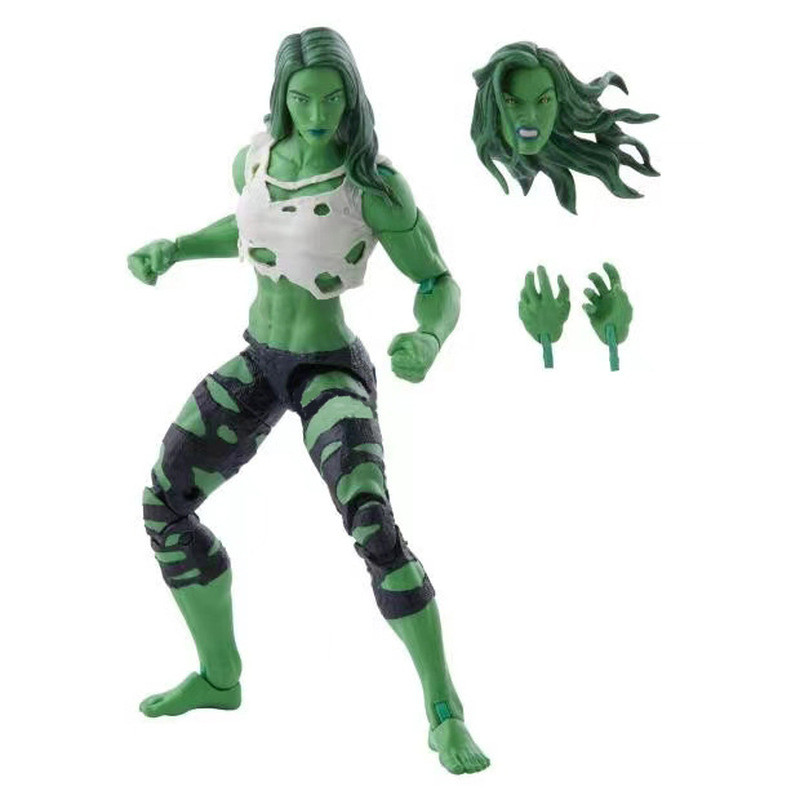 Marvel Legends หญิง Hulk หญิง Hulk 20 ซม.Action Figure รุ่น Hulk รูป O