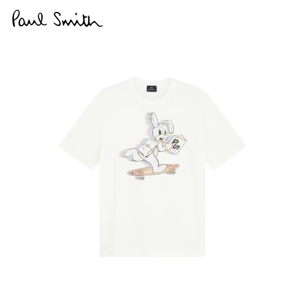 Paul Smith เสื้อยืดผู้ชาย รุ่น M2R-220X-TP5247-02  สี Off-White