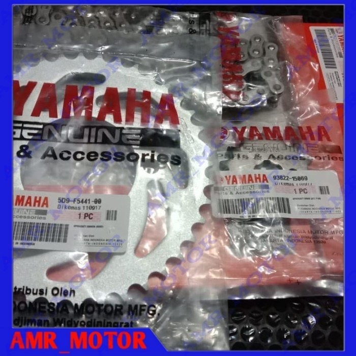 ชุดเกียร์ Vega zr 40T-15T-108L Yamaha 5D9