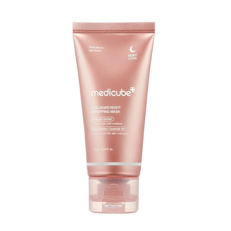 [medicube] Collagen Night Mask: Radiant, Radiant! การดูแล-ซ่อมแซม-สบาย-กุหลาบ