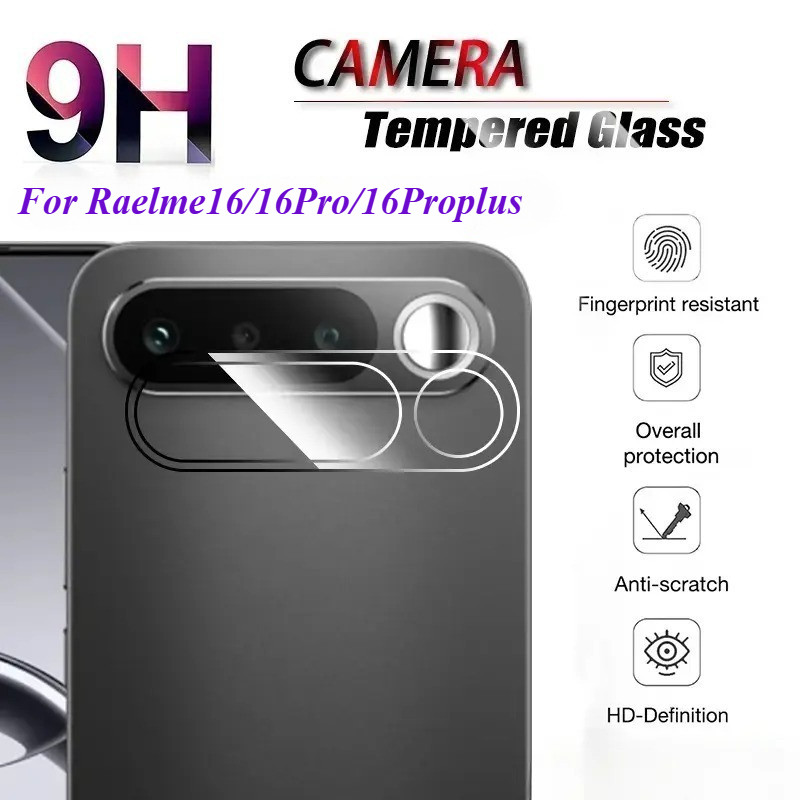 กระจกนิรภัยกันระเบิดเลนส์กล้อง For Realme 16 5G ฟิล์มกล้อง สำหรับ Realme16/16Pro/16Proplus ฝาครอบกระจกนิรภัยใส ส่งจากไทย