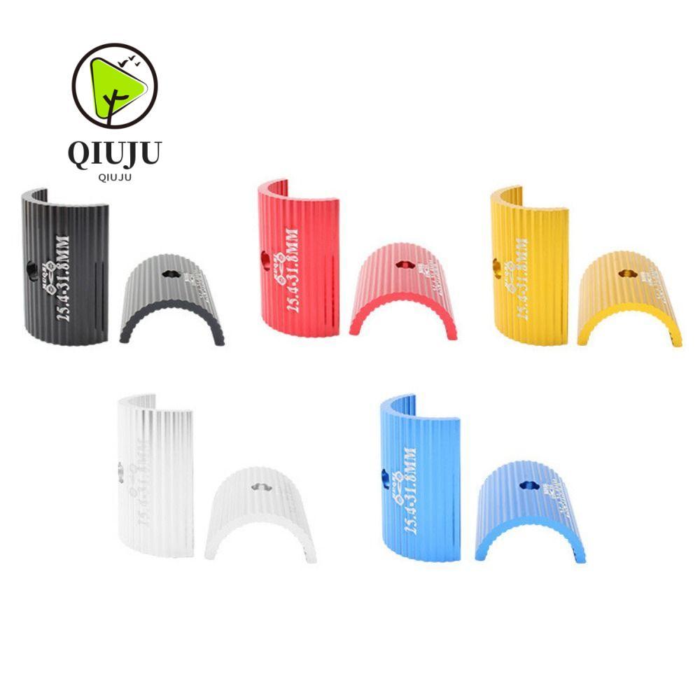 QIUJU อุปกรณ์ปรับขนาดแฮนด์จักรยาน 25.4mm ถึง 35mm, อะลูมิเนียมพร้อมAdjuster 5 สี