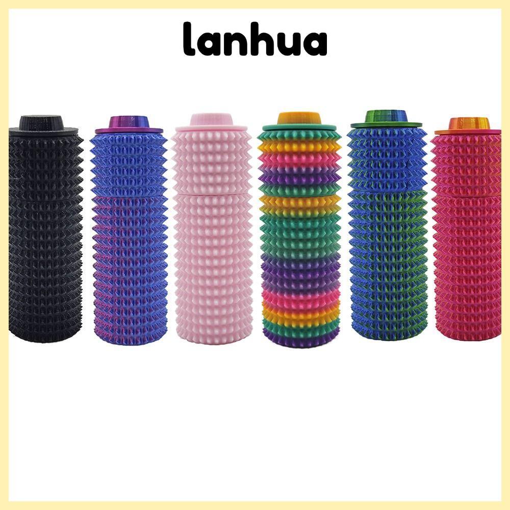 แลนฮัว ของเล่นอยู่ไม่สุข,ของเล่นจับขนาดเล็กบรรเทาความเครียดหมุนได้,การพิมพ์ของขวัญเฉพาะอินเทรนด์พร้อมของเล่นนวดแหลมกี้สําหรับผ