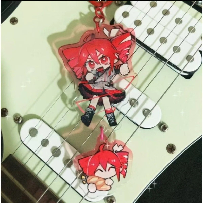 อะนิเมะ คาเซน เทโตะ พวงกุญแจน่ารักการ์ตูนอะคริลิจี้พวงกุญแจกระเป๋าเป้สะพายหลังจี้เครื่องประดับ