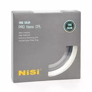 NiSi 40.5-105mm True Color PRO Nano CPL Filter ฟิลเตอร์ตัดแสงสะท้อน ให้สีตรง ประกันศูนย์ไทย 1 ปี