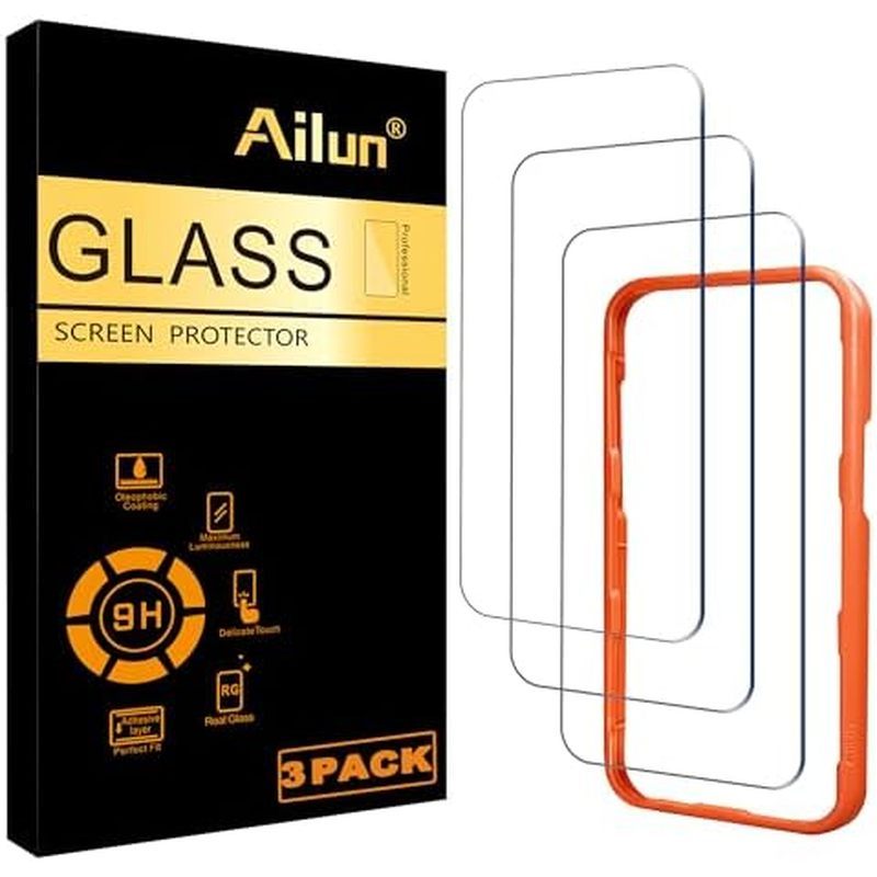ฟิล์มกันรอยหน้าจอ Ailun สําหรับ iPhone 17e / iPhone 16e / iPhone 14 / iPhone 13 / iPhone 13 Pro [6.1