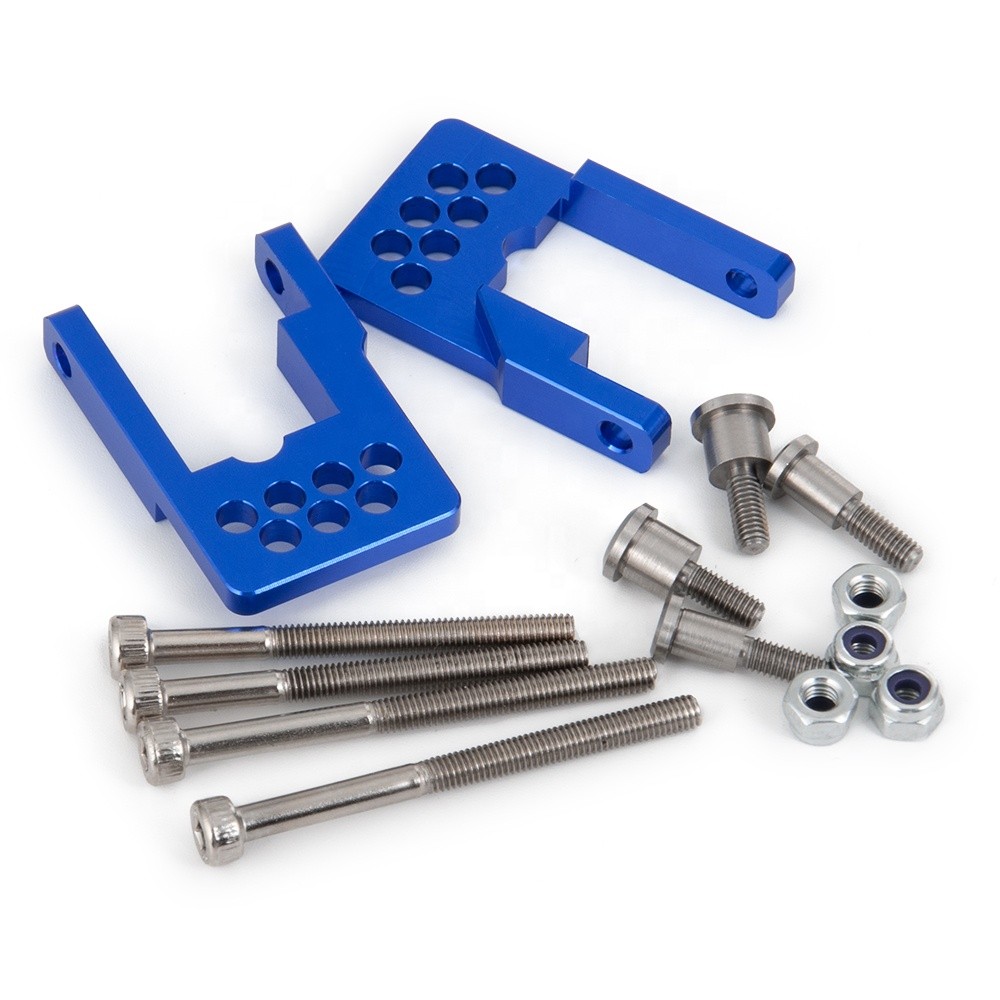 ด้านหลังดึง Rod Mount Kit สําหรับ 1/14 Tamiya CC01 RC Crawler อะไหล่อัพเกรด