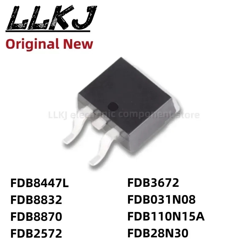 1-5PCS FDB8447L FDB8832 FDB8870 FDB2572 FDB3672 FDB031N08 FDB110N15A FDB28N30 TO263 MOS FET TO-263 F