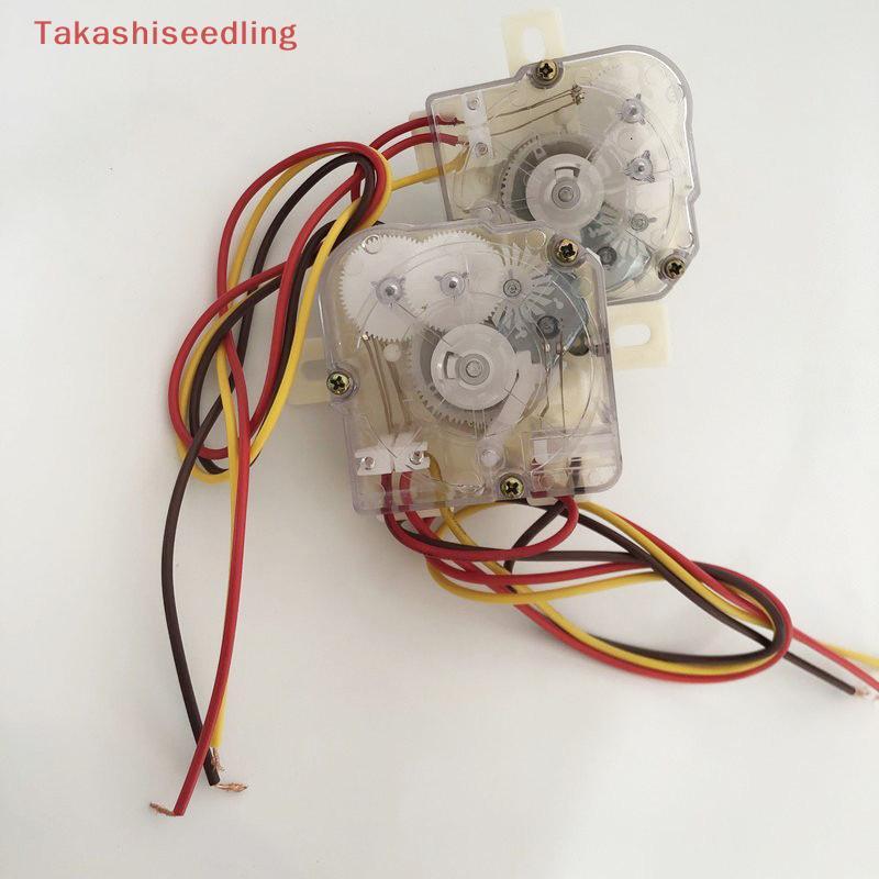 (Takashiseedling) 3 สาย 180 องศาเครื่องซักผ้า Timer เครื่องซักผ้า Timer Switch Wash Timer เครื่องซัก