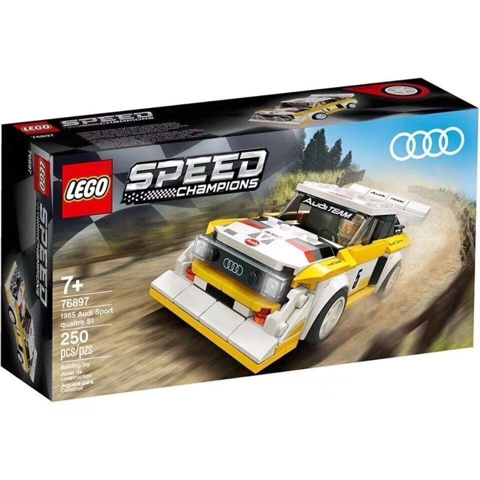 LEGO LEGO บล็อกตัวต่อ Super Racing Series ประกอบ Audi S176897ของขวัญของเล่น 010001
