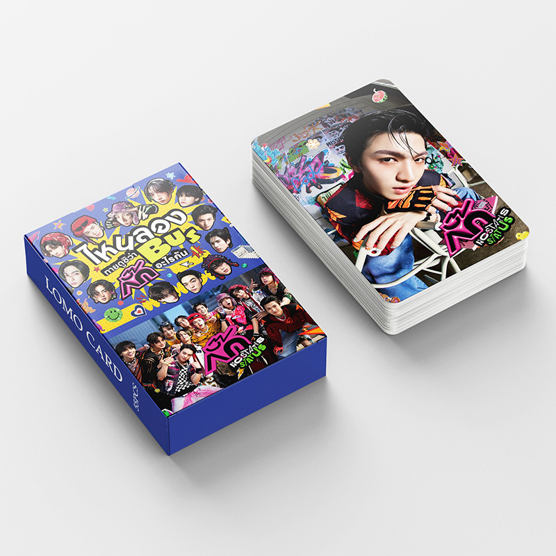 55 ชิ้น/กล่อง BUS Photocards No-status Status GELBOYS เพราะเธอส่องแสงการ์ด LOMO Collection Card