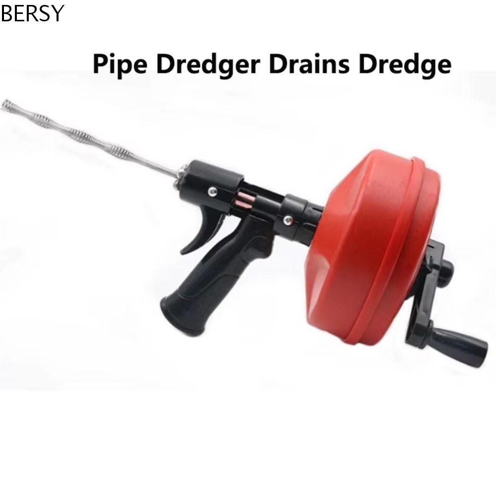 BESY Drain Snake Auger, Professional Manual/Electric Drain Clog Remover, ทําความสะอาดความยาว 5-10m ก