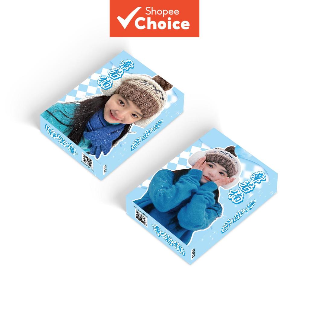 Zhang Ruonan Photocard ชุด 55 ชิ้นฤดูหนาวภาพสมุดภาพ Kpop ไอดอลสะสมการ์ดของขวัญ